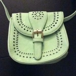 Small Charming Charlie Teal Crossbody Bag